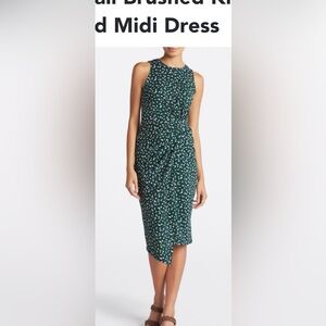 Fitted midi dress